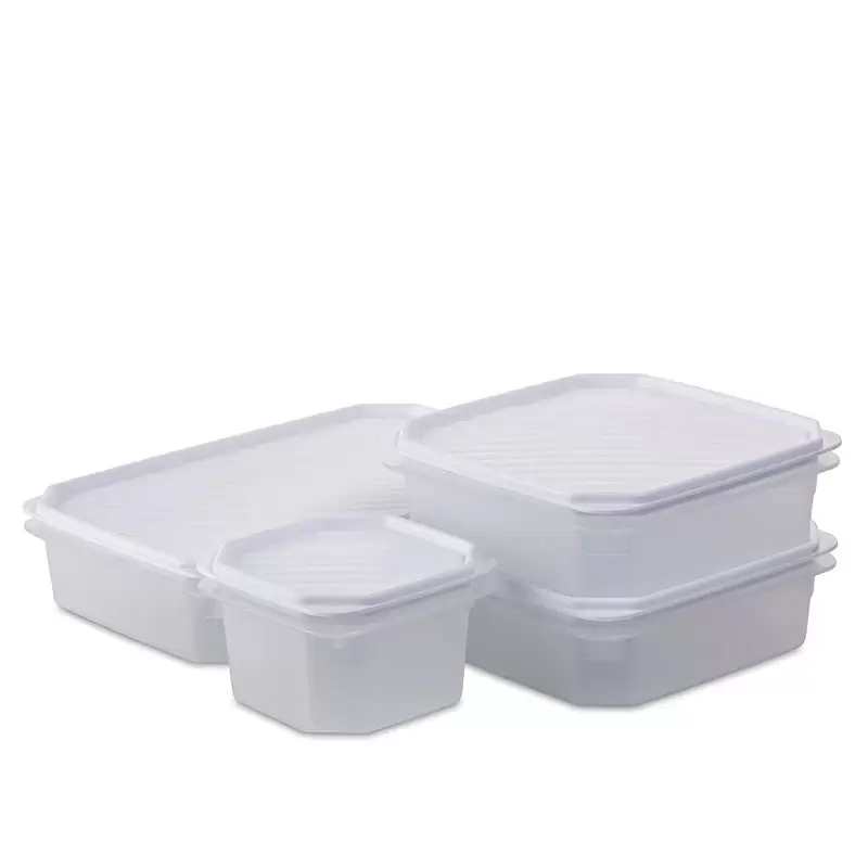 CONTENITORI PER ALIMENTI 4 PZ BIANCHI - 11690.01