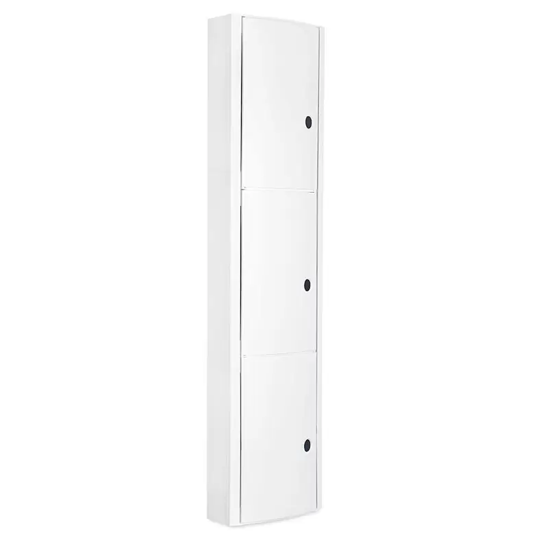 MOBILE DA BAGNO VERTICALE 3 ANTE BIANCO - 44800.02