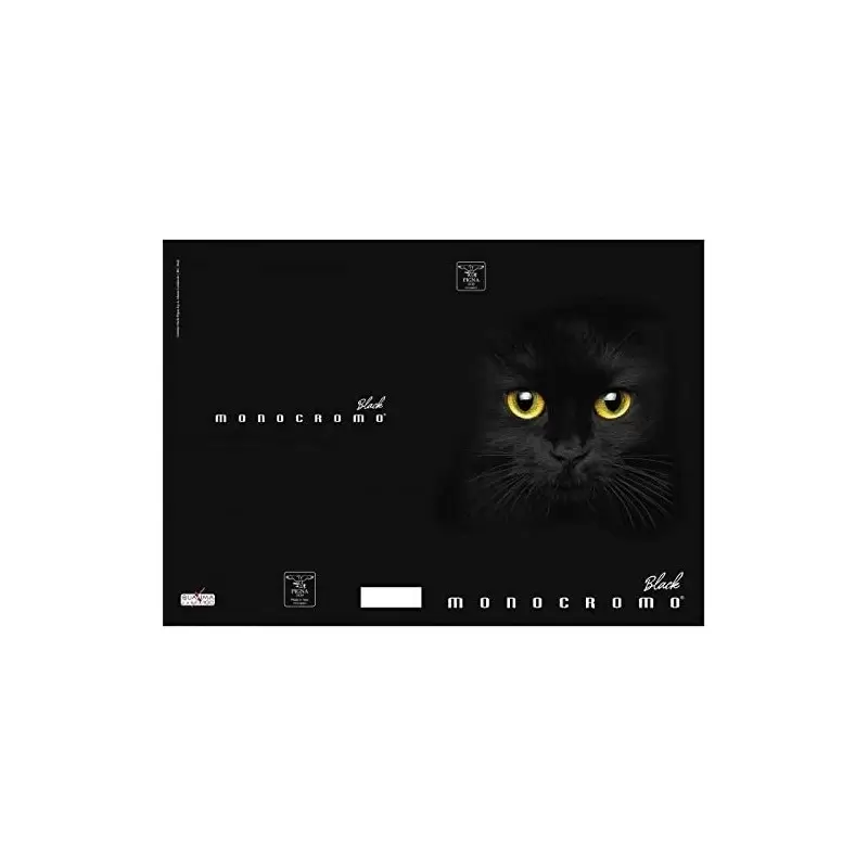 10 QUADERNI PIGNA MONOCROMO BLACKRIGHI SCUOLE MEDIE E SUPERIORI