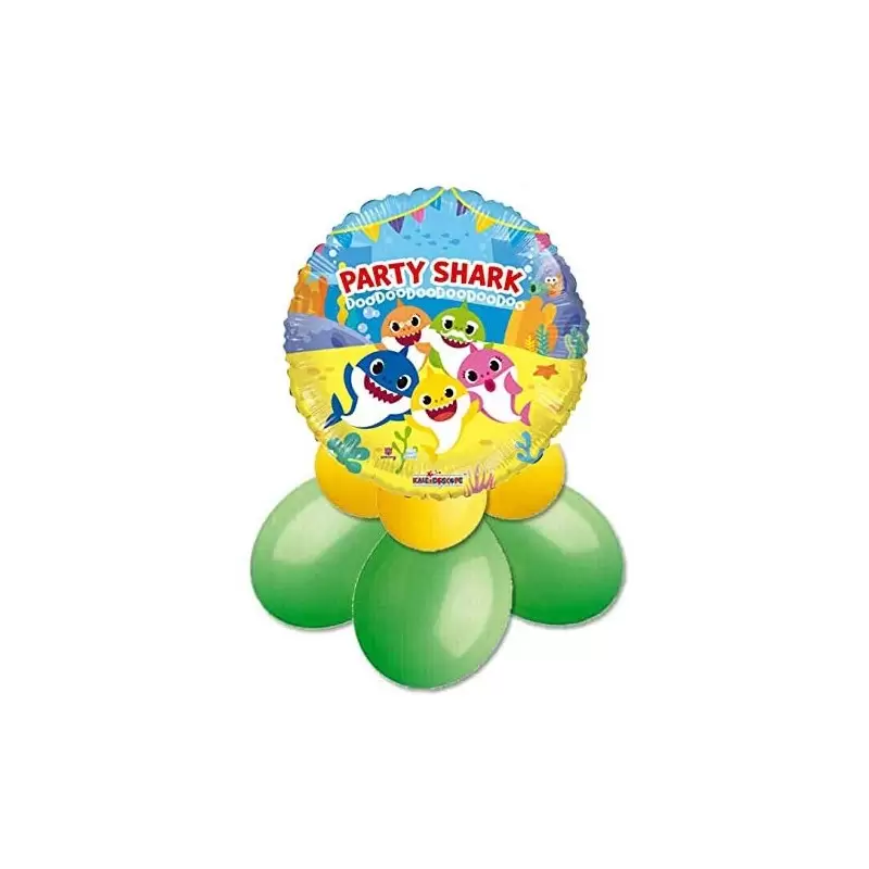 CENTROTAVOLA DI PALLONCINI BABY SHARK