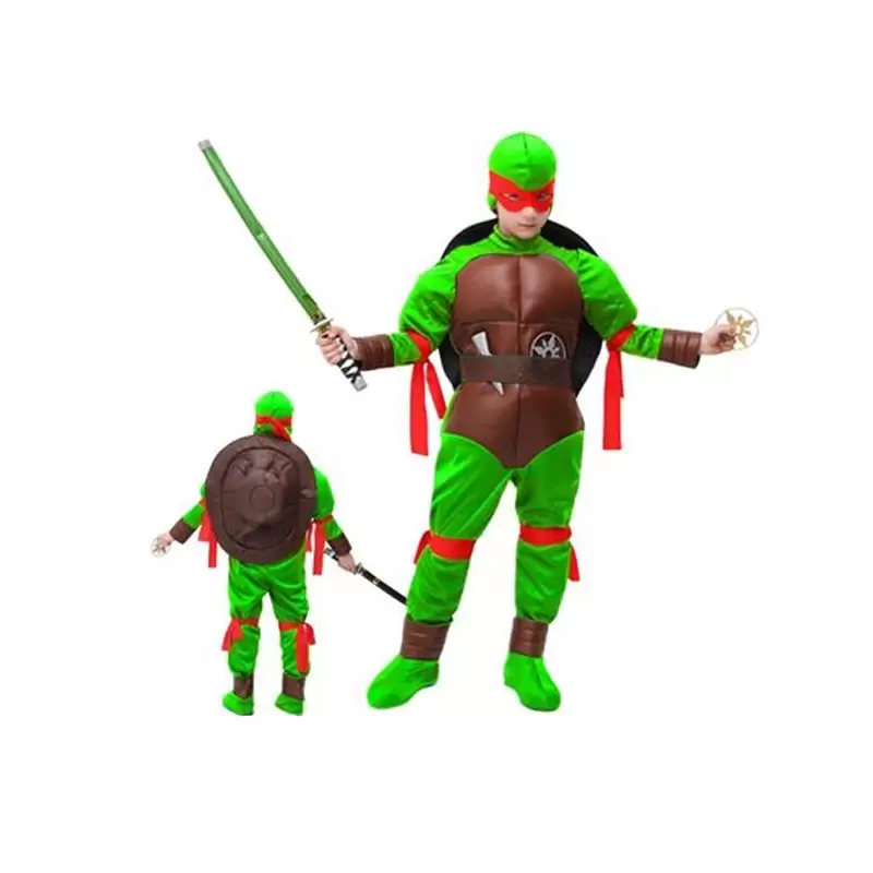 Costume Carnevale Bambino Tartarugha 8/9  anni 115cm cod 1266