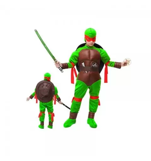 Costume Carnevale Bambino Tartarugha 8/9  anni 115cm cod 1266