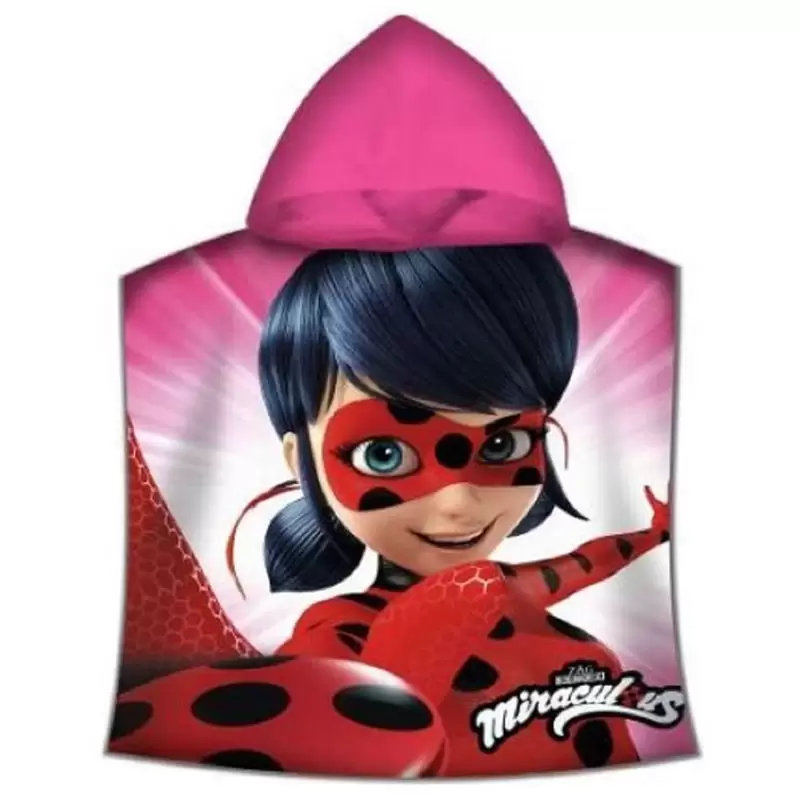 PONCHO DA SPIAGGIA IN COTONE LADYBUG - LB17108