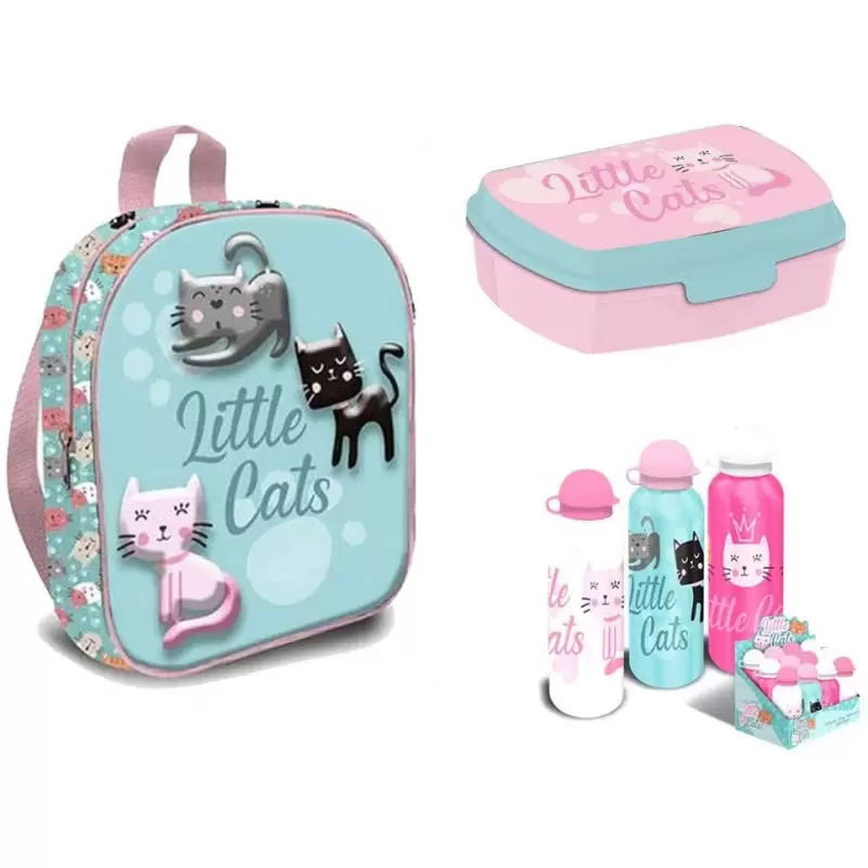 SET ASILO LITTLE CATS