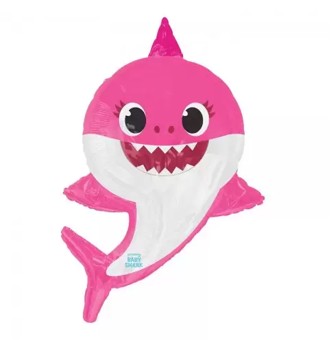 PALLONCINO MAYLAR SUPER SHAPE SAGOMA MAMMA SHARK 28 - 28793-28