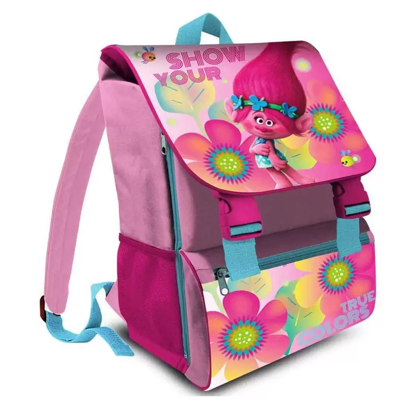 ZAINO SCUOLA TROLLS ROSA 41 CM - TR17001