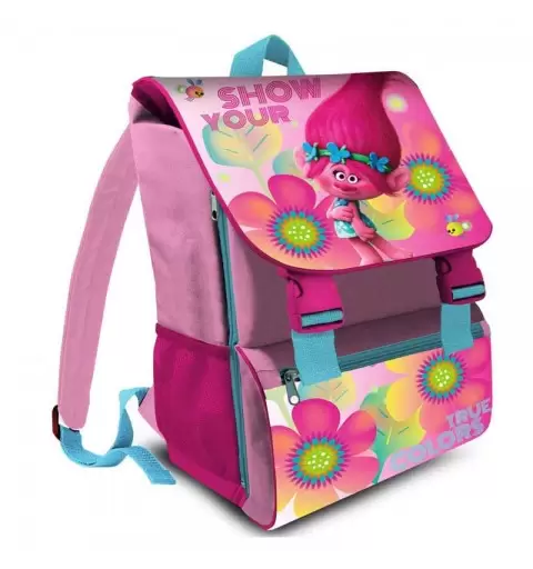 ZAINO SCUOLA TROLLS ROSA 41 CM - TR17001
