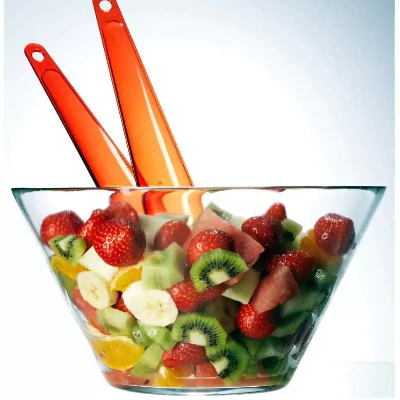 SET INSALATIERE DI VETRO 4 PZ