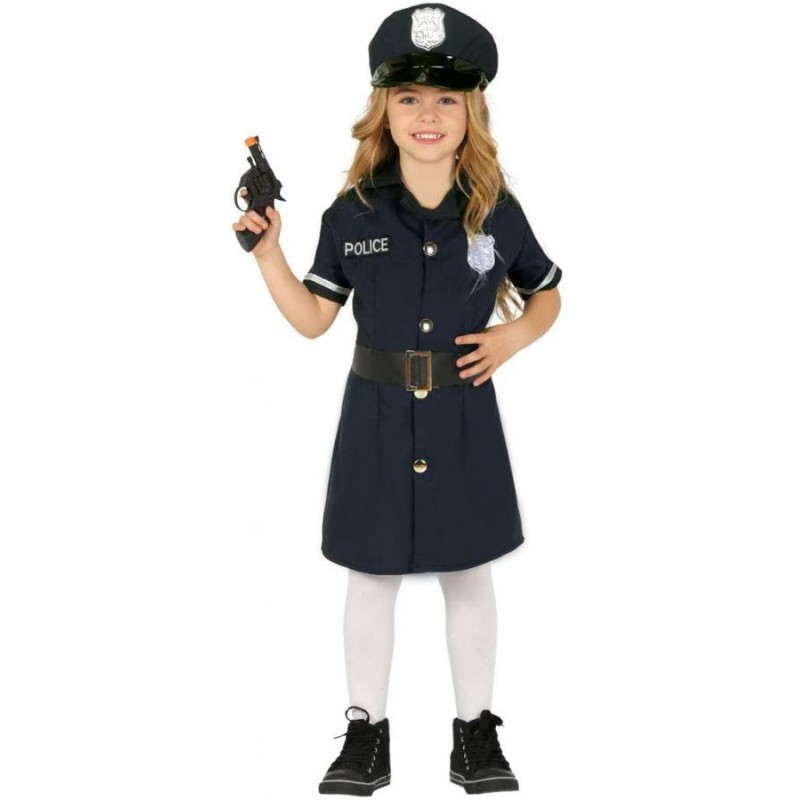 Costume da poliziotta per Bambina10 - 12 Anni 142 - 148 CM – 88456