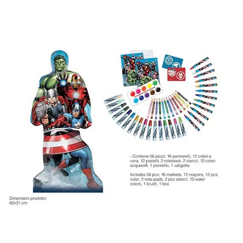 VALEGETTA3D SET CANCELLERIA AVENGERS - AV0584