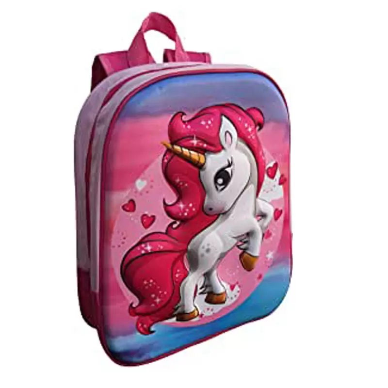 ZAINETTO ASILO 3D UNICORNO 32 CM - UNI0636