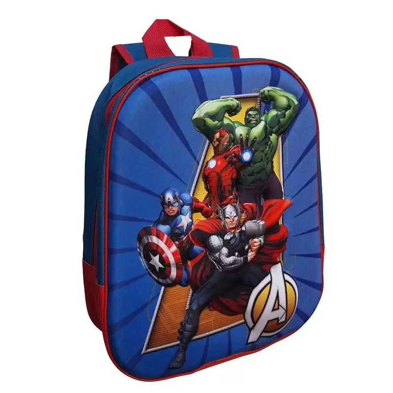ZAINETTO ASILO 3D AVENGERS 32 CM - AV0636