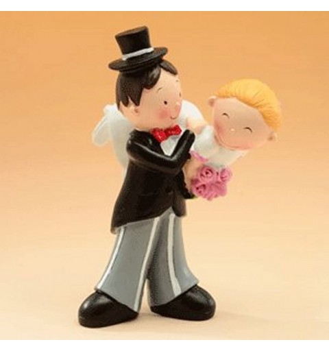 Topper Sposo Spiritoso 28968 in braccio