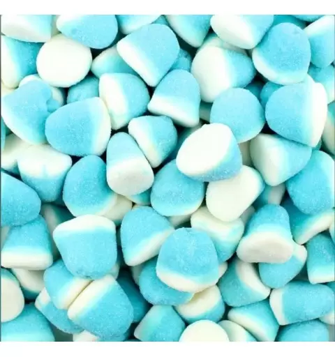 CARAMELLE GOMMOSE ZUCCHERATE BACI AZZURRI 1 KG