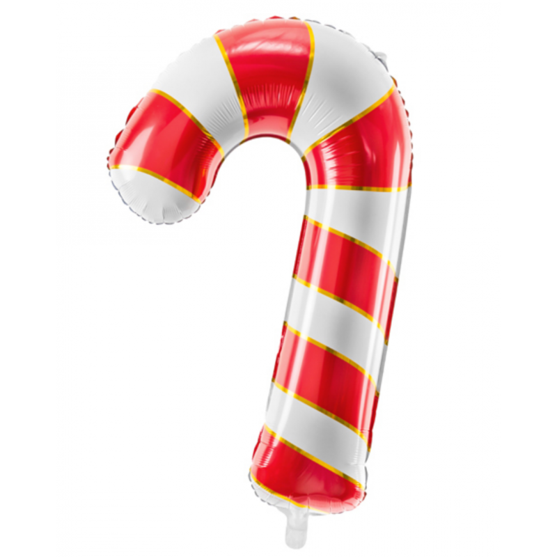 PALLONCINO FOIL CANDY CANE...