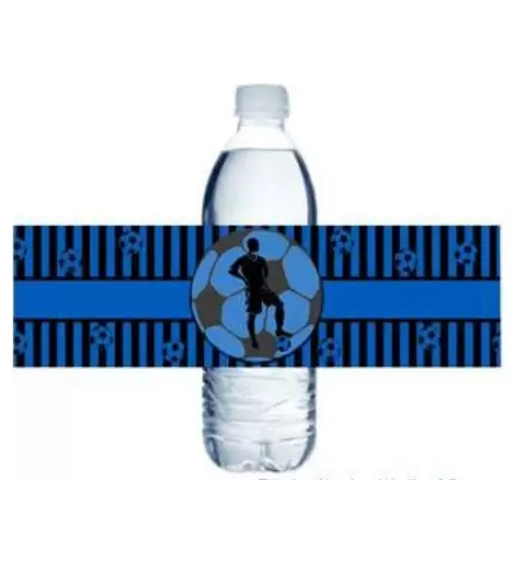 FASCETTA ADESIVA CALCIO NERO AZZURRA