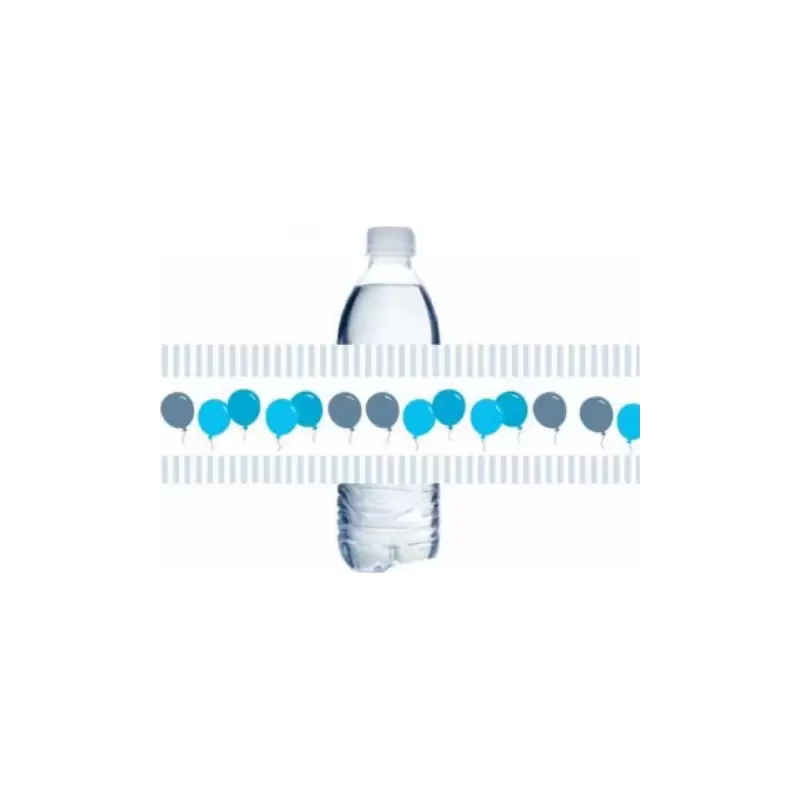 FASCETTA ADESIVA BLUE PARTY - 1 PZ