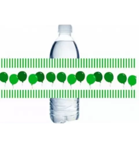 FASCETTA ADESIVA GREEN PARTY - 1 PZ