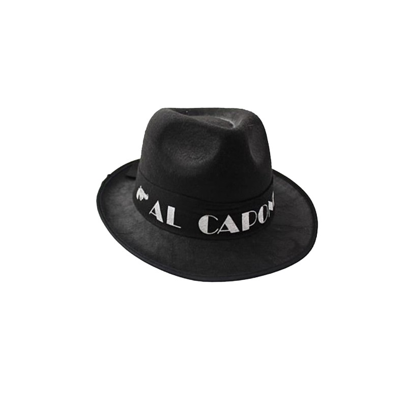 Cappello Al Capone Nero KCGAN-QG