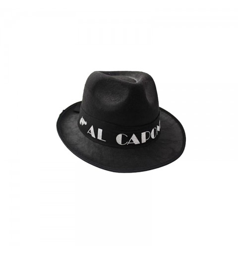 Cappello Al Capone Nero KCGAN-QG