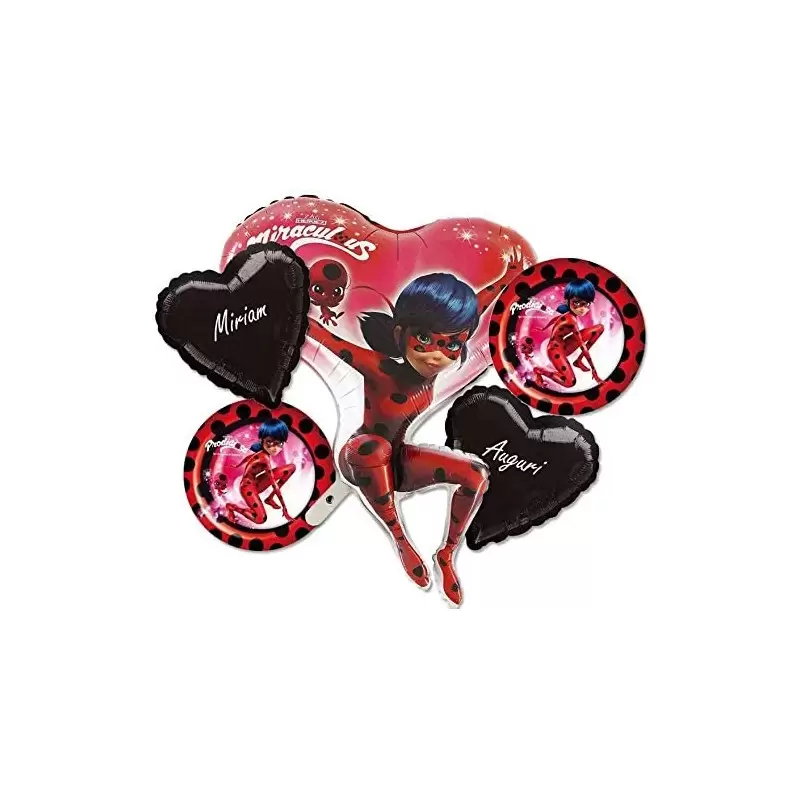 BOUQUET N.2 LADYBUG PERSONALIZZABILE