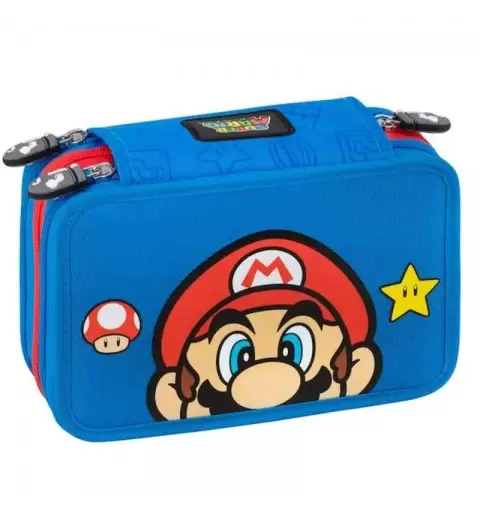 ASTUCCIO 3 ZIP SUPER MARIO - 62871