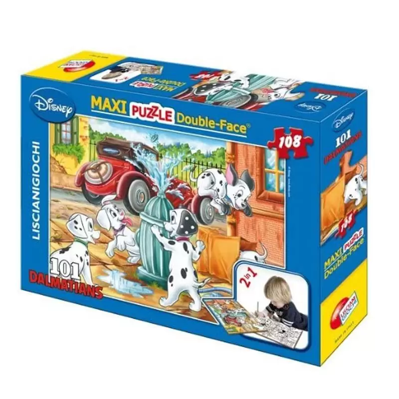 MAXI PUZZLE DOUBLE - FACE CARICA DEI 101 108 PZ - 31702