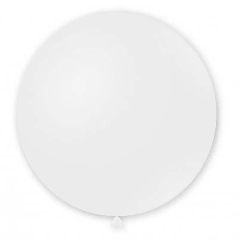 PALLONCINO IN LATTICE PASTELLO G250 BIANCO 10 DA ESTERNO 35 - 89 CM