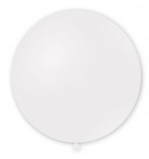 PALLONCINO IN LATTICE PASTELLO G300 BIANCO 10 DA ESTERNO 42 - 111 CM