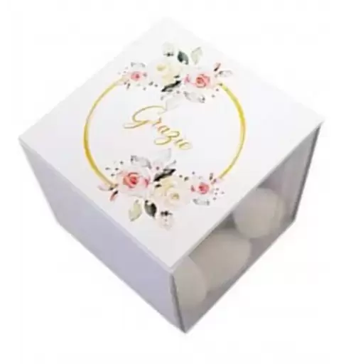 FASCETTA ADESIVA WEDDING ROSE - 1 PZ