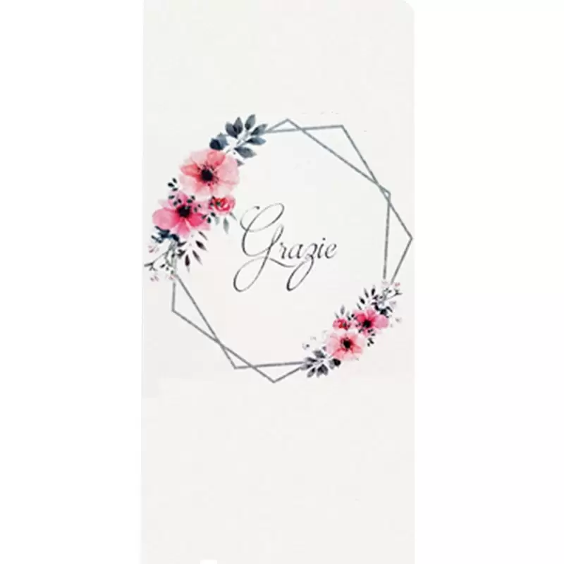12 FASCETTE ADESIVE MATRIMONIO GEOMETRIC FLOWERS
