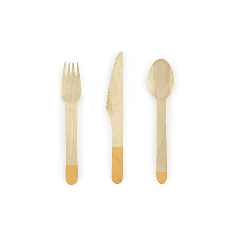SET PRANZO PER ADULTI CON BORSA TERMICA E POSATE DI LEGNO