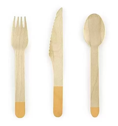 SET PRANZO PER ADULTI CON BORSA TERMICA E POSATE DI LEGNO
