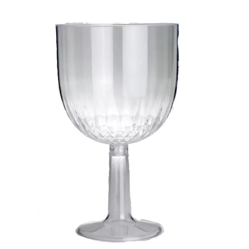 COPPA ACQUA IN PLASTICA TRASPARENTE GAMBO LUNGO 16  X 27 CM - 5NM150156IT