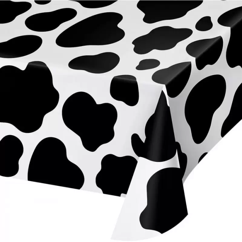 TOVAGLIA IN PLASTICA MUCCA 137 X 274 CM - 32-9659 COW AOP