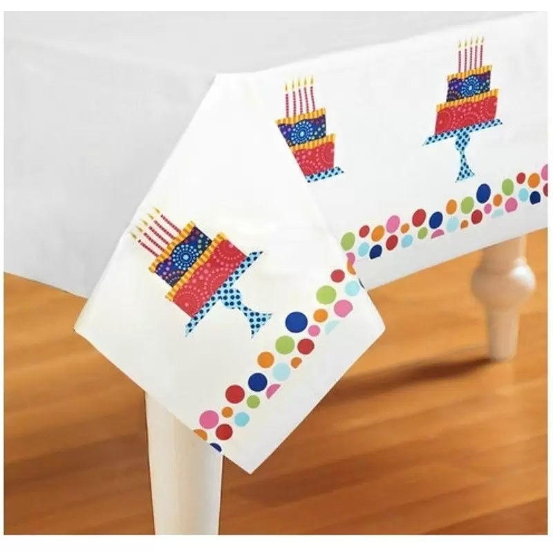 TOVAGLIA PER FESTA COMPLEANNO BAMBINA TEMA TORTA CAKE STAND
