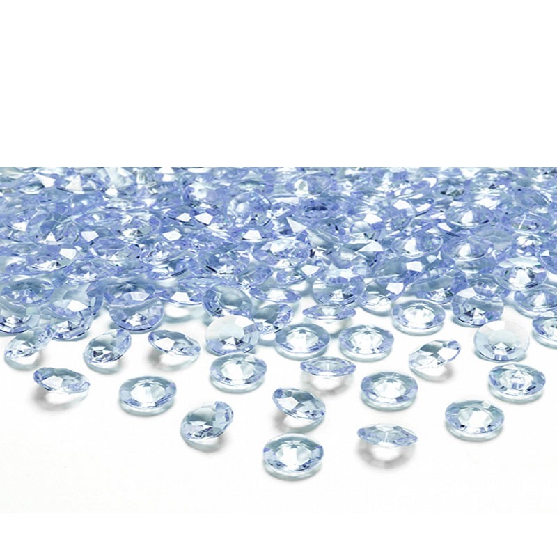 100 diamanti turchesi 12mm decorazione da tavola per matrimonio battesimo 