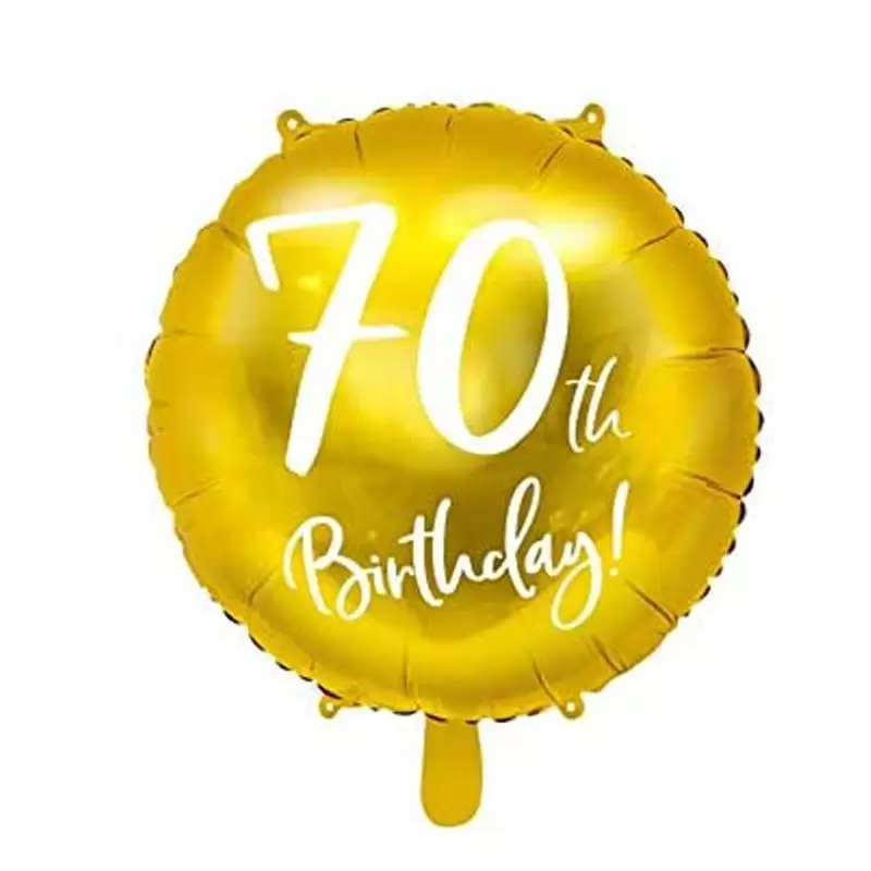 Palloncino Foil 70 Anni Oro 45 CM FB24M-70-019