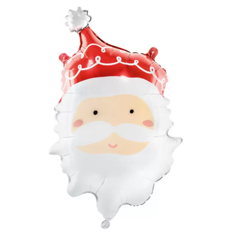 PALLONCINO FOIL BABBO NATALE