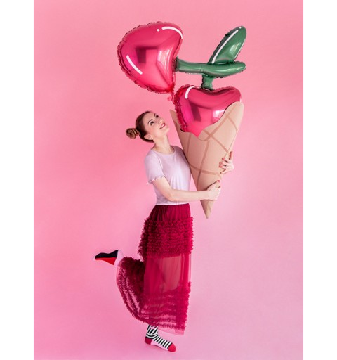 PALLONCINO FOIL CILIEGIE