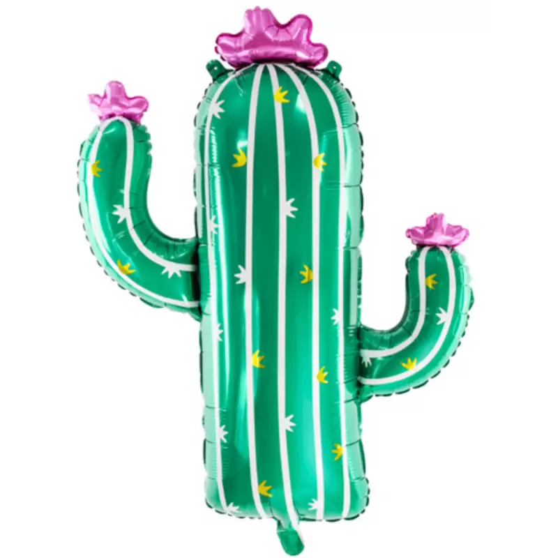 PALLONCINO SUPERSHAPE FOIL CACTUS