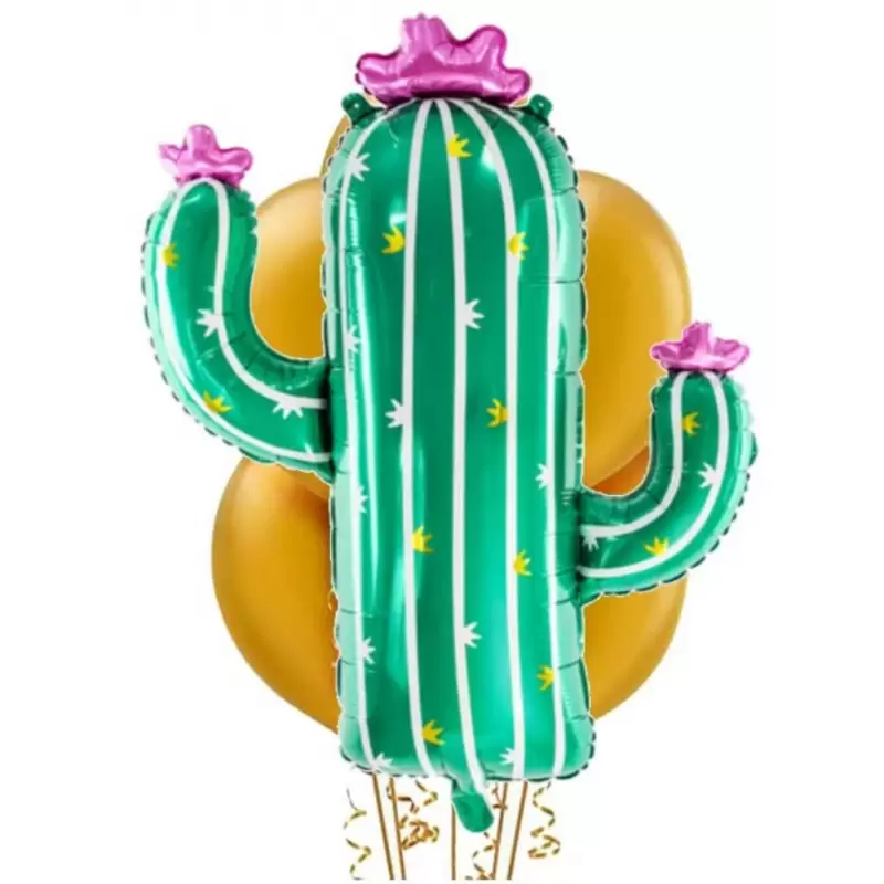 COMPOSIZIONE DI PALLONCINI CACTUS