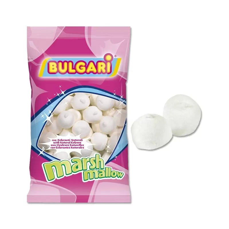 MARSHMALLOW PALLA DA GOLF BIANCO 900 GR CON BIGLIETTINI