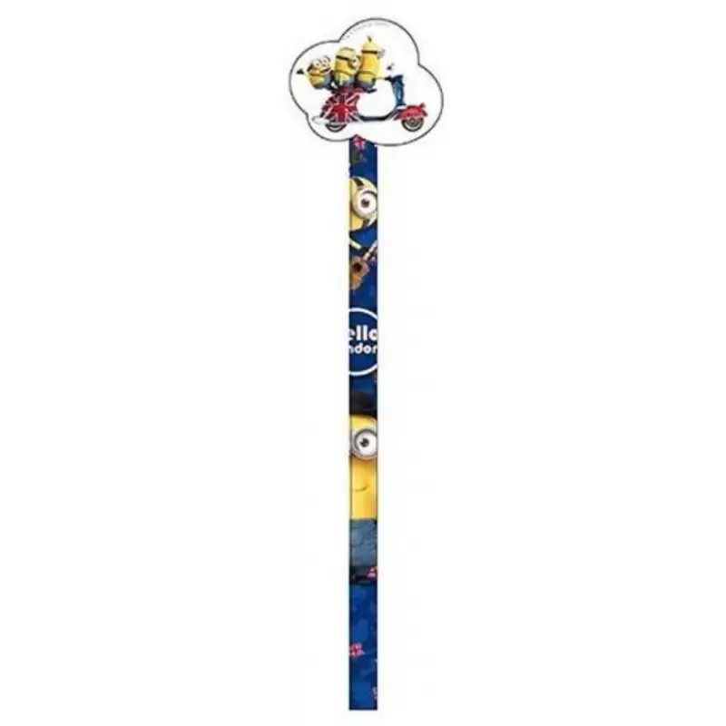MATITA MINIONS CON GOMMA - 1 PZ