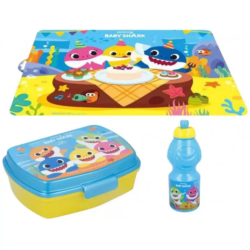 SET PRANZO BABY SHARK N.4