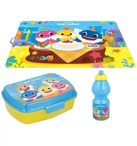 SET PRANZO BABY SHARK N.4