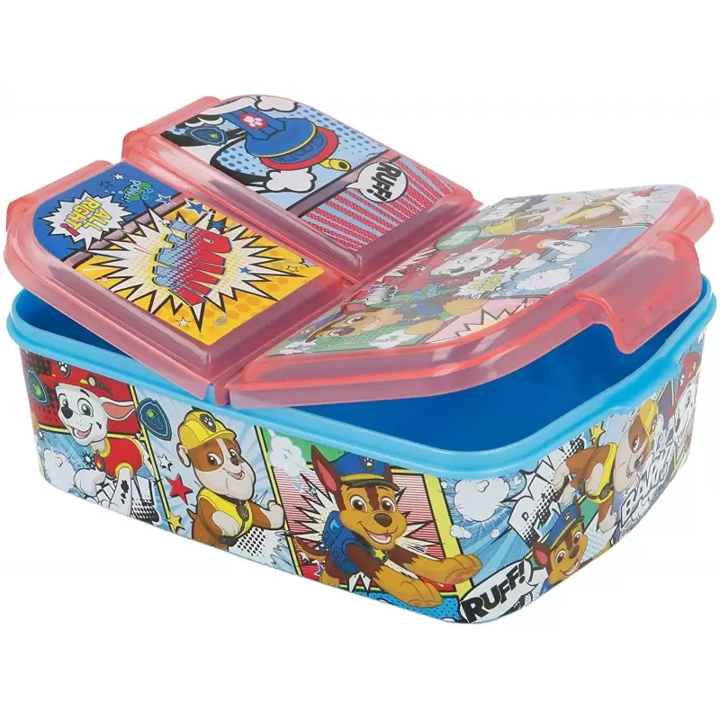 LUNCH BOX PAW PATROL PORTA MERENDA A 3 SCOMPARTI