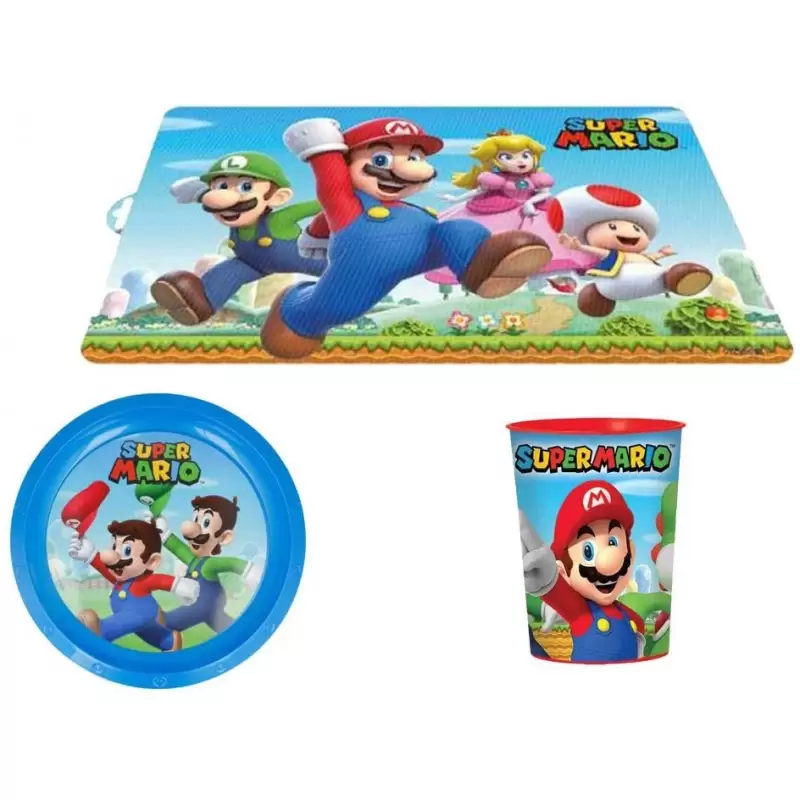 SET MERENDA SUPER MARIO N.5