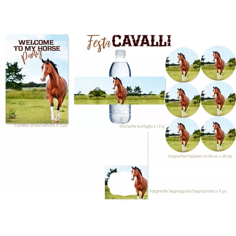 FESTA DI CARTA CAVALLI VERDE