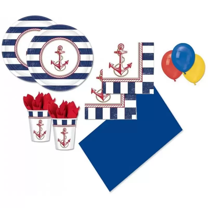 KIT N.4 COORDINATO " ANCORA " NAUTICA